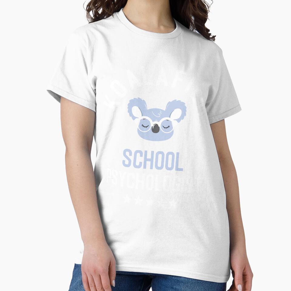Koalafied School Psychologist - Funny Gift Idea for School Psychologists by betternotes
