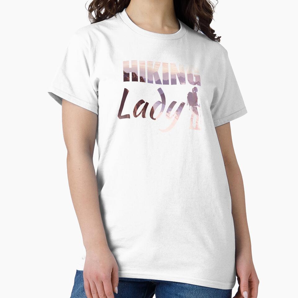Hiking lady woman mom or mama, girls wanderlust squad, mother fan by NBSStore