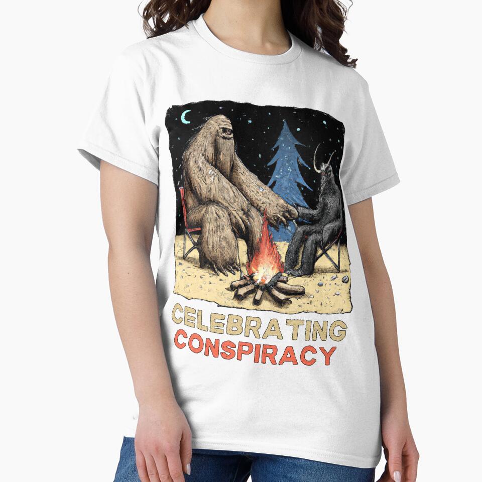 Celebrating Conspiracy Bigfoot and Mothman by soulfulprintss8