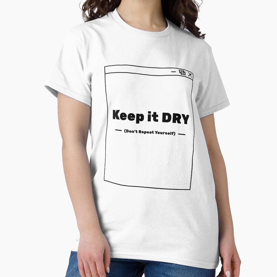 Keep It DRY (Don’t Repeat Yourself) – Clean Code Design for Developers and Programmers by Ani-24