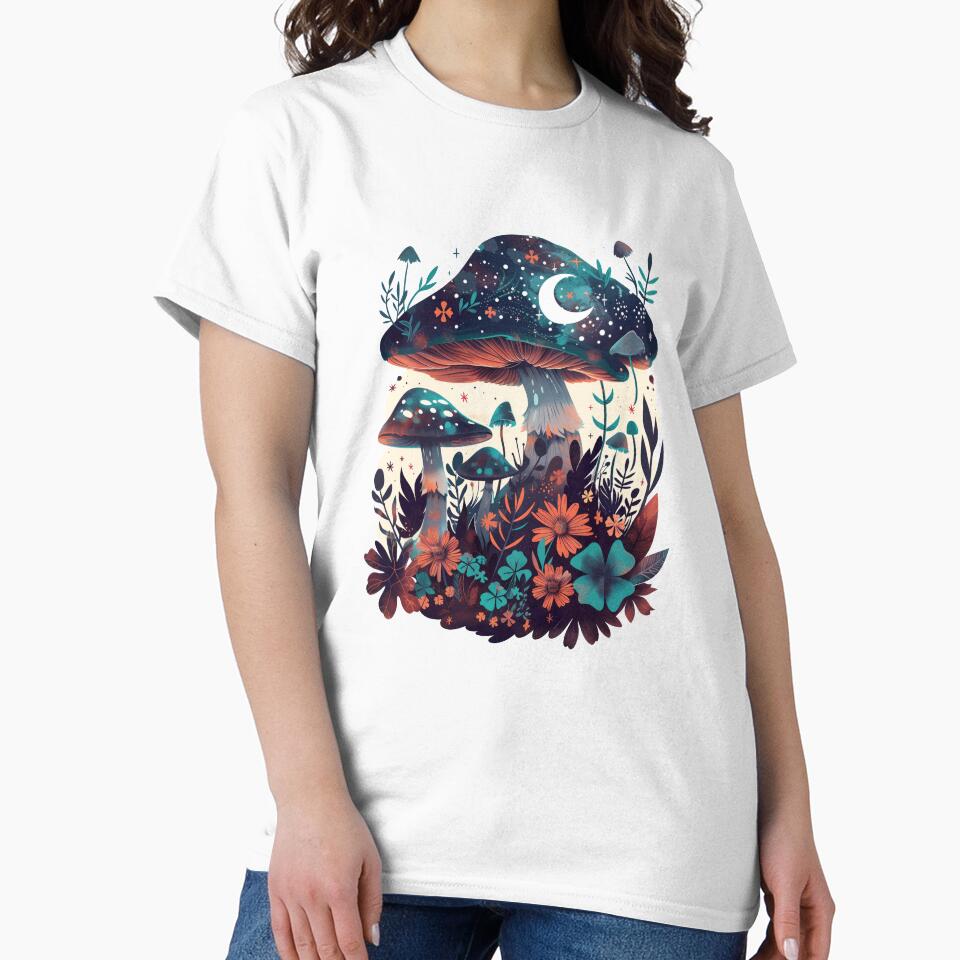 Dark Cottagecore and Aesthetic Goblincore Mushroom Fairycore by Flying Jake