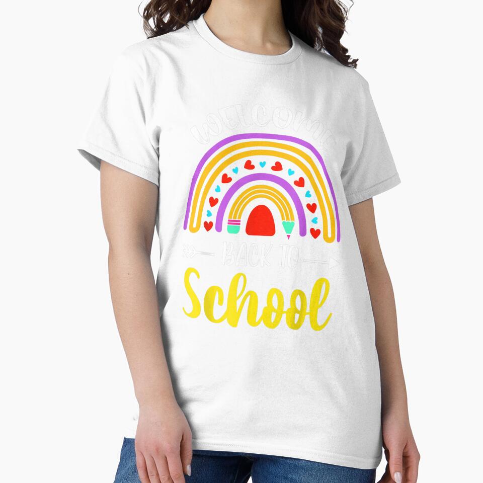 Welcome Back to School Survival Math Quiz Rainbow by AdonisShop