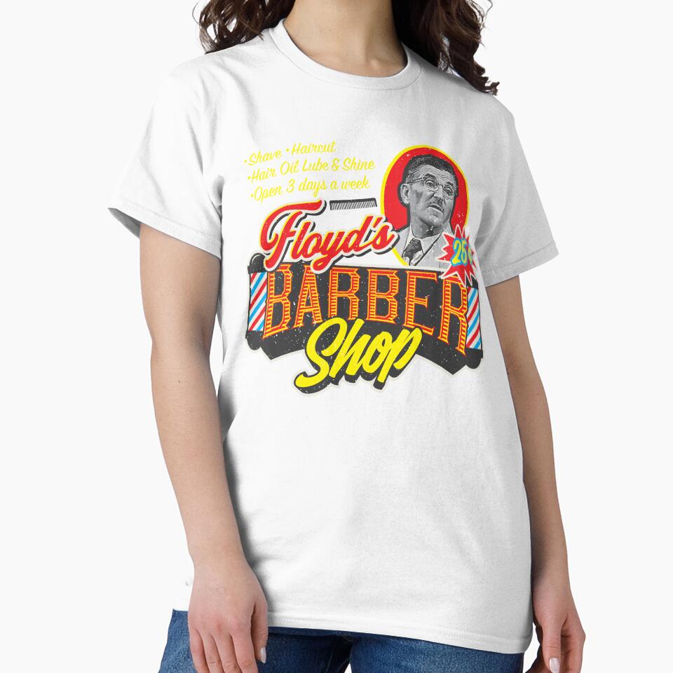 Floyd's Barbershop by Alema Art