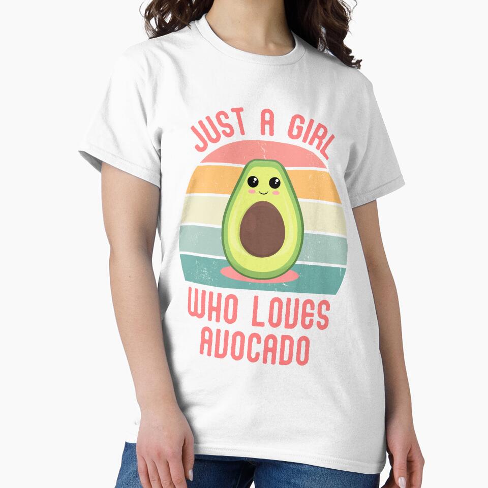 Just A Girl Who Loves Avocado by OMIMS Design