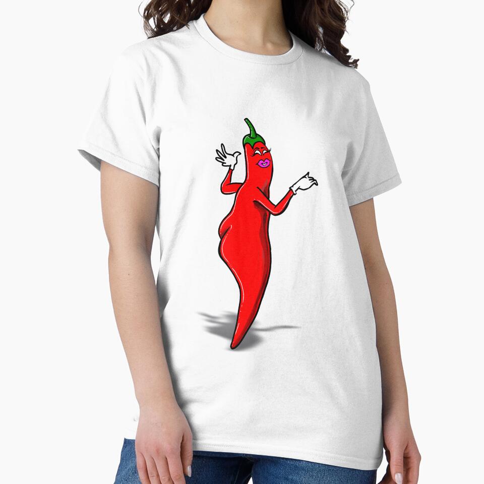 Spicy and I Can't Lie - Funny Chili Pepper Design | Sassy Food Pun by Cree8if