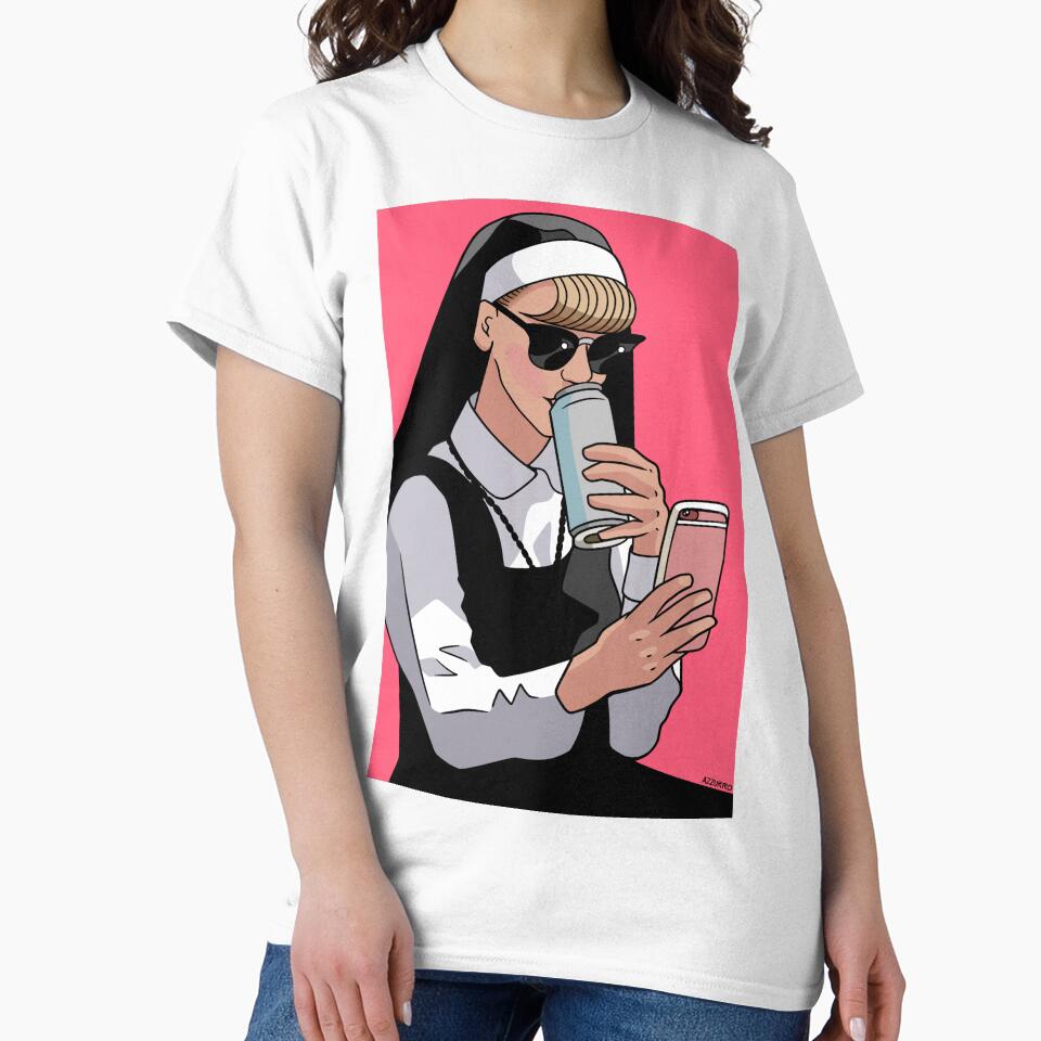 Naughty Nun by azzurroarts