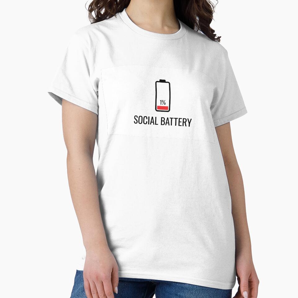 Low Social Battery 1% by LunaNova-Studio