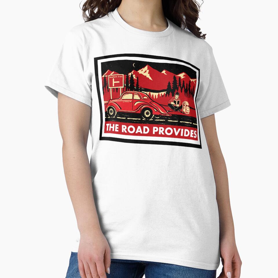 The Road Provides Landscape by The Road Provides