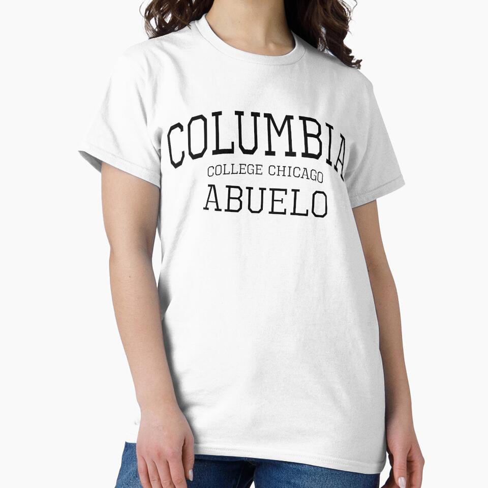 Columbia College Chicago Grandparent Abuelo High Quality Print (Black) by blomdel