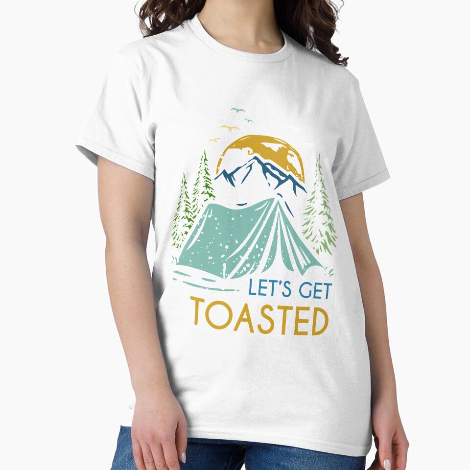 Camping Let's Get Toasted by Zmunki