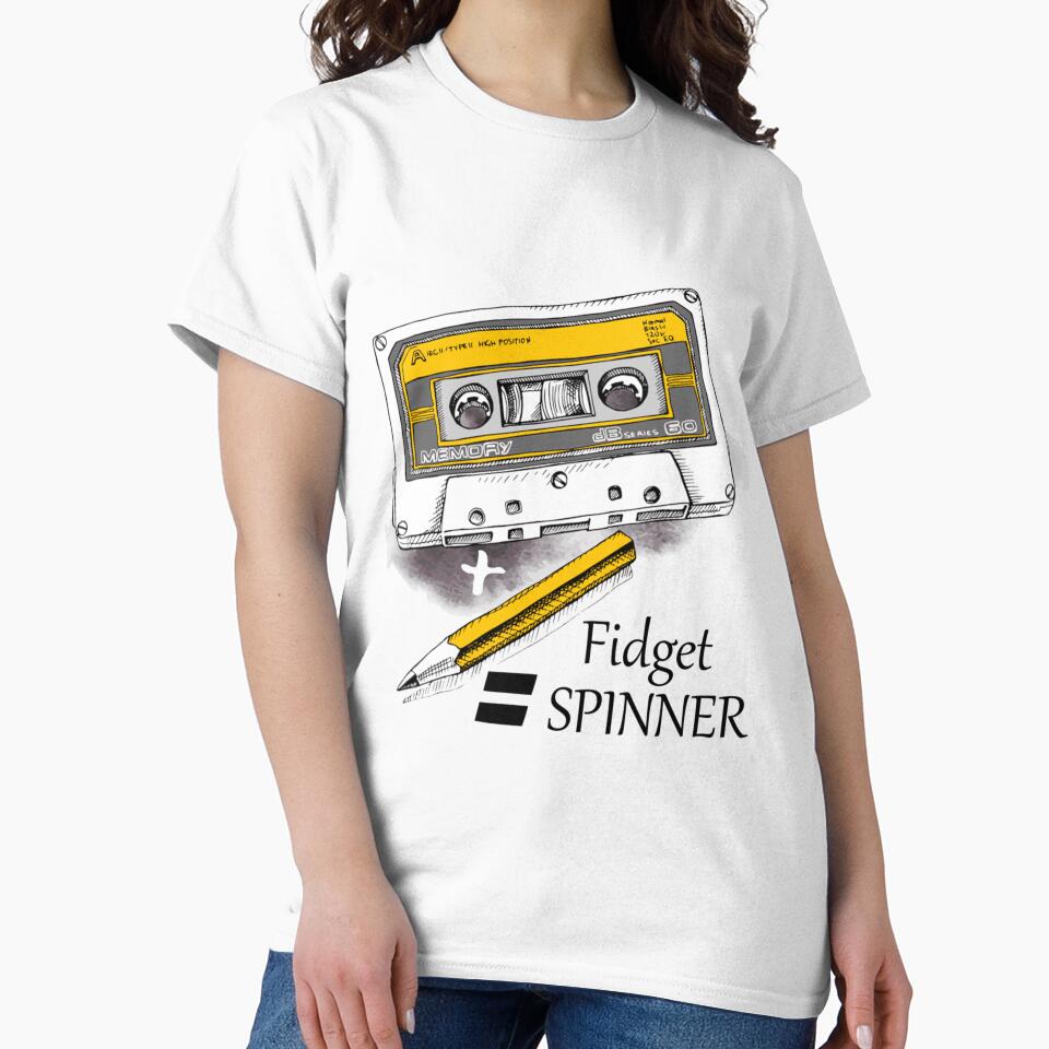 ☯ Cassette And Fidget - Spinner ☯ - Funny| Perfect Gift|hip hop by patnalila