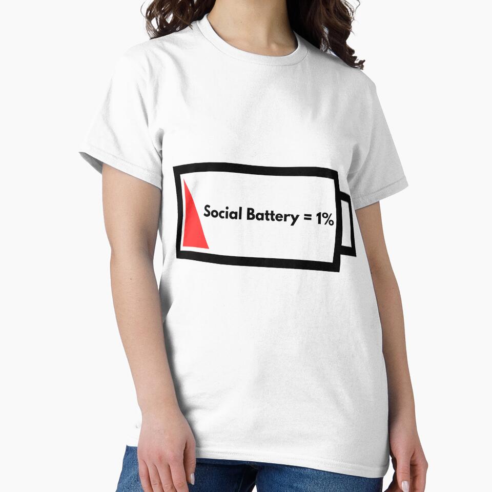 Social Battery = 1% by Do-it-Simple