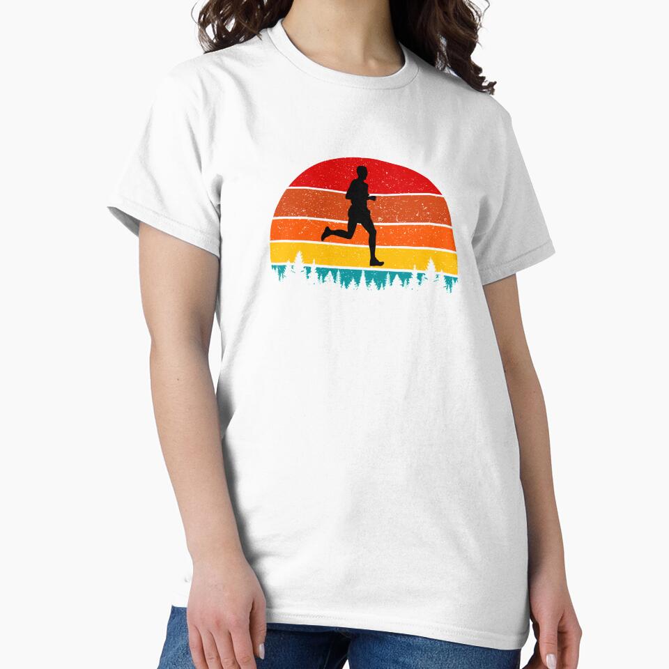 Run Free - Runner - Vintage Forest by HeatherPore