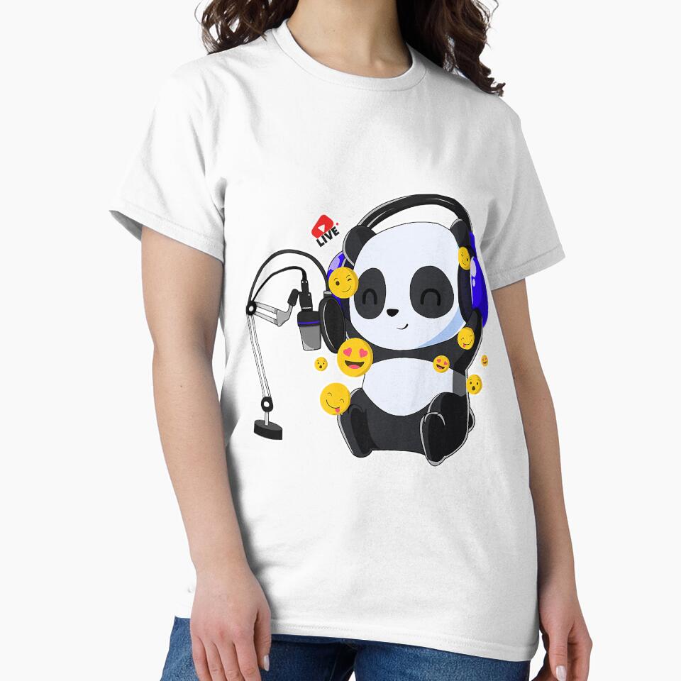Kawaii Panda Gamer Streaming Esports by BundlerVq