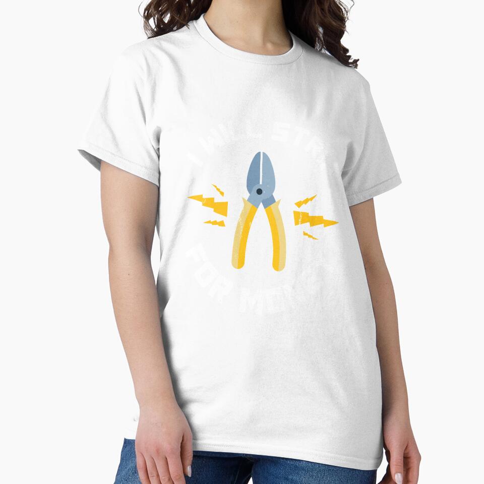 I Will Strip For Money Gift Electrician Electrical Contractor Engineer Energy Worker by Shirt-Surf