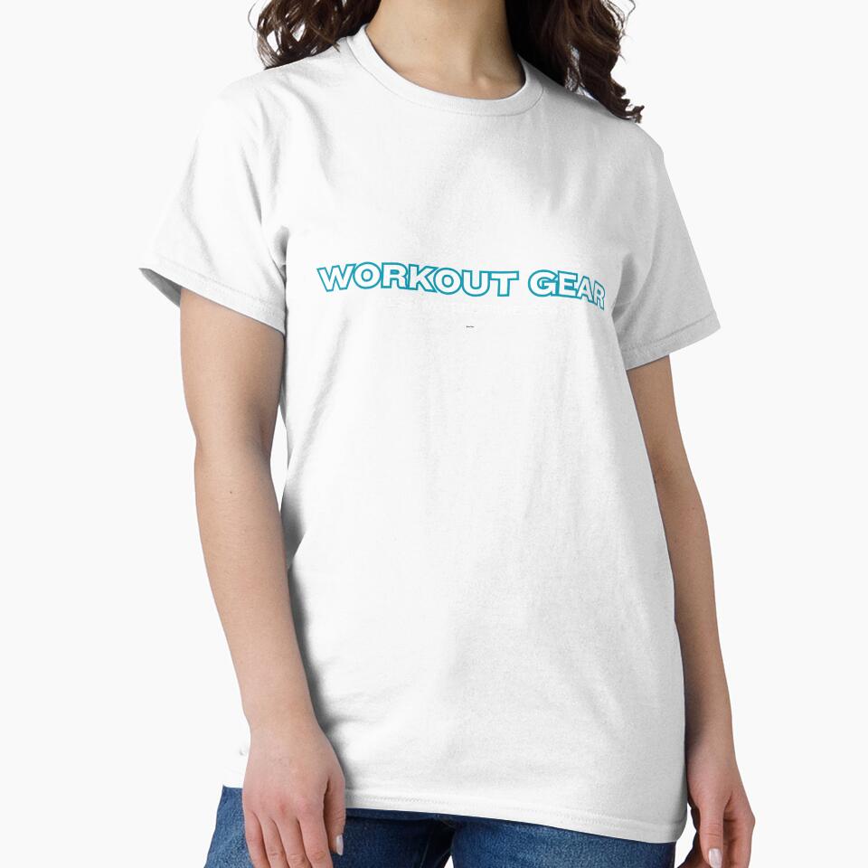 "Workout Gear. Also My Bedtime Gear" Design by NecessaryGifts