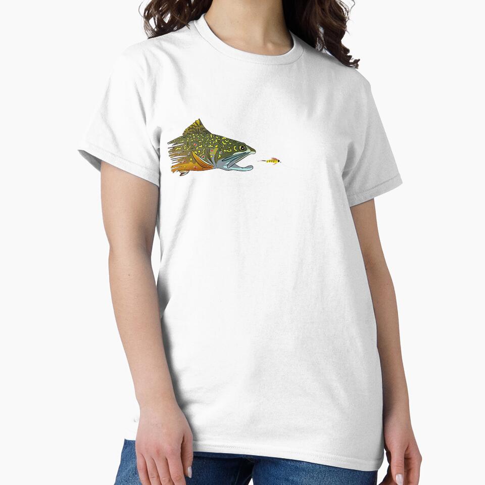 Fly Fishing Brook Trout Dry Fly Tying Fisherman by JamesRushforth