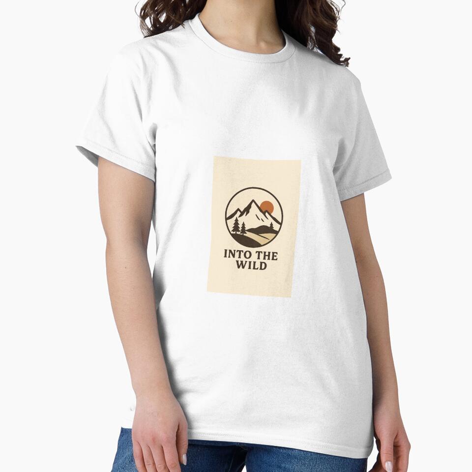 Into the Wild - Vintage Mountain Adventure Design by Leonardus28