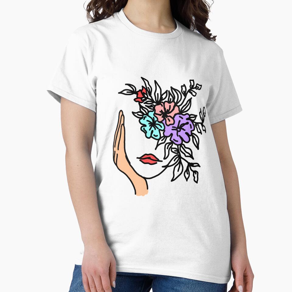 Floral Lady by swizzytoes