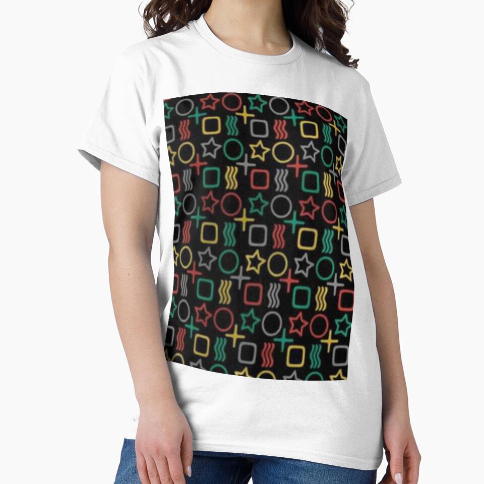 Shapes Design Print by storeInsight