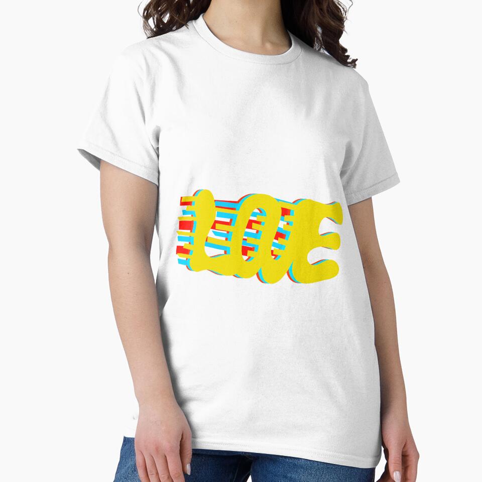 Glitch LOVE Typography by mikemike33