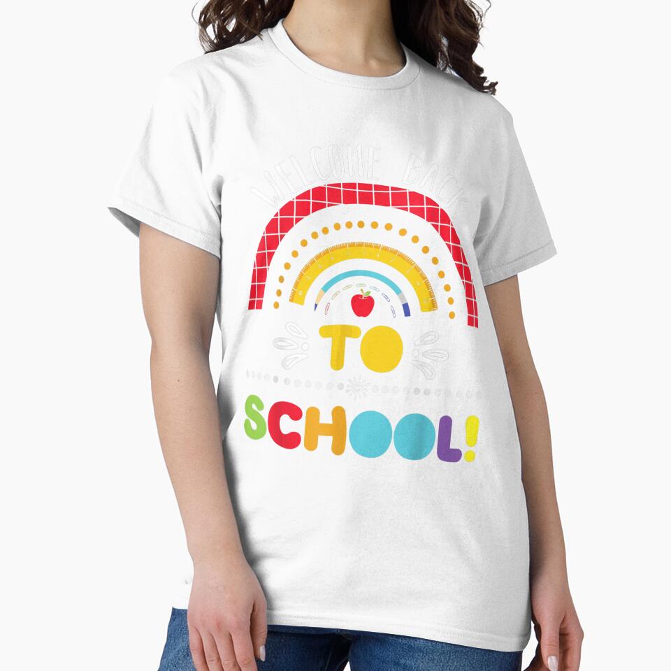 Welcome Back To School First Day Of School Teacher Student by AdonisShop