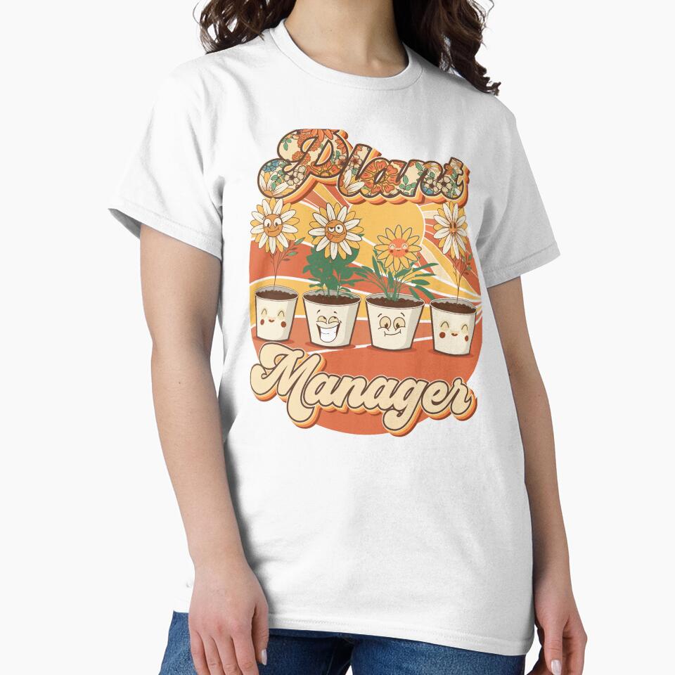 Mothers day  plant manager mama lover groovy by HomeCoquette
