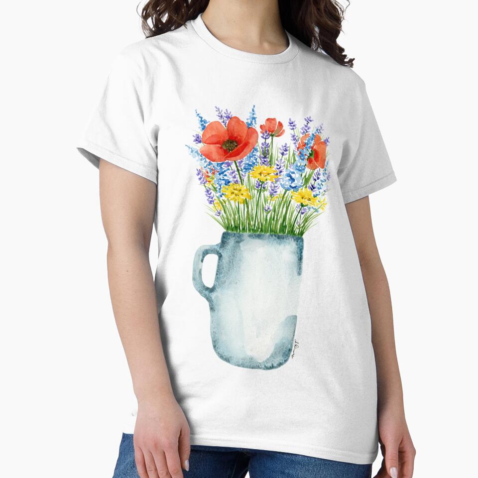 Mug of wildflowers by PetitMartin