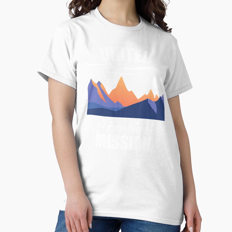 United for the mission, hiking quote sayings for family squad or hiking team group by NBSStore