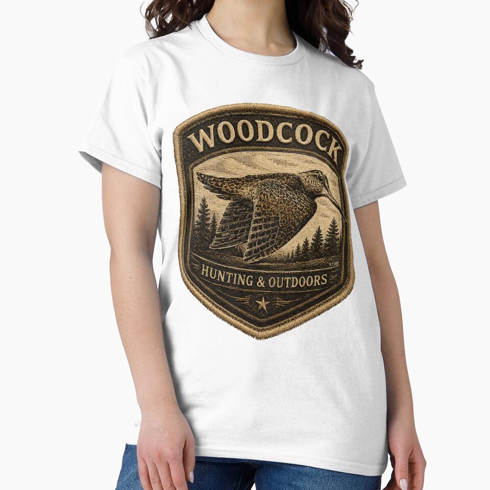 WOODCOCK — Hunting & Outdoors Vintage Patch by TammyHunterArt