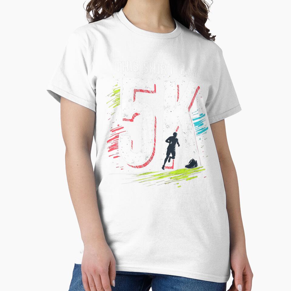 This Shirt Ran 5K (5K Running) by PerkzPrints