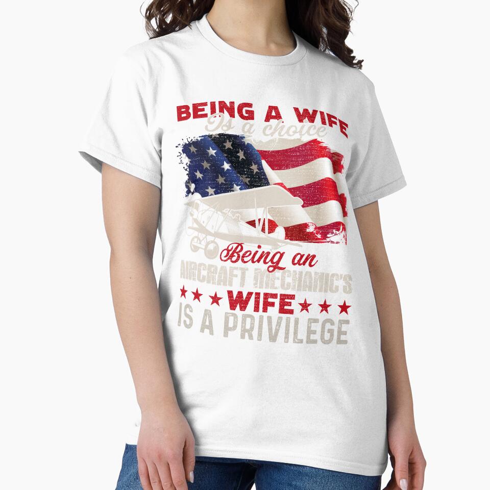 Being An Aircraft Mechanic's Wife Is A Privilege by UnknownArtistt