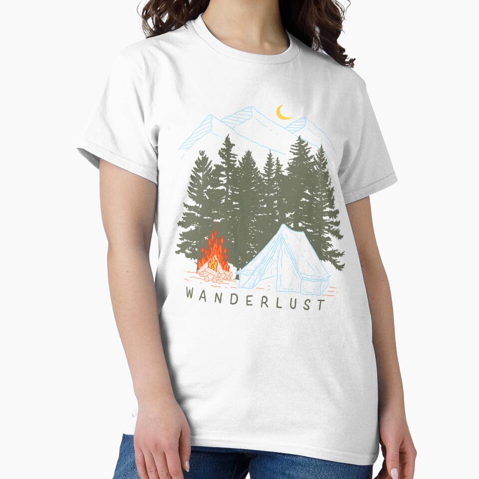Camping Minimalist by ethnicdrawing