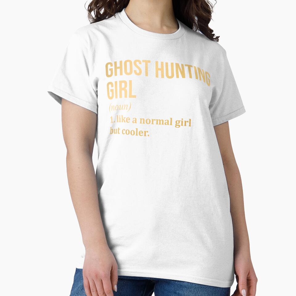Ghost Hunting Girl Definition in Gold by XCIV