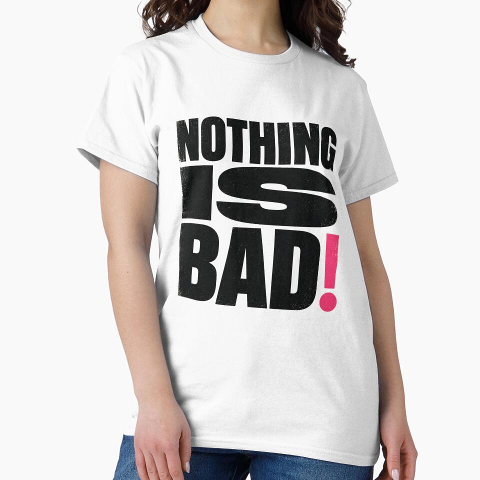 Nothing Is Bad Bold Vintage Typography by ByTiti