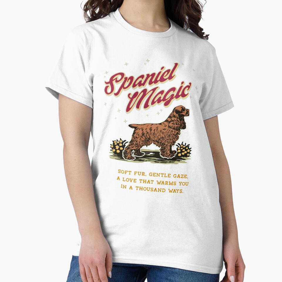 Spaniel Magic, The Gentle and Playful Cocker Spaniels, Full of Love and Good Cheer, Gift for Dog Moms by furrlieben