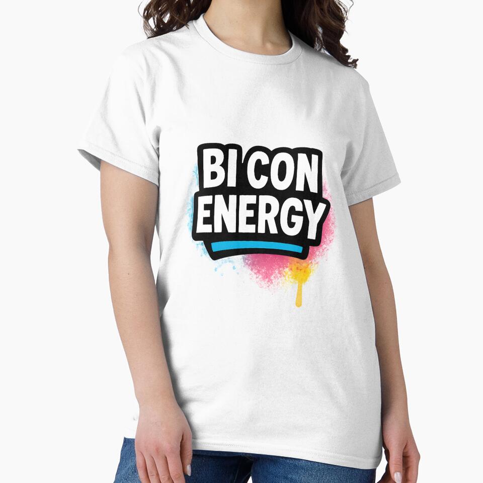 Bi Con Energy – Vibrant Pride Typography by Haus Of Sin