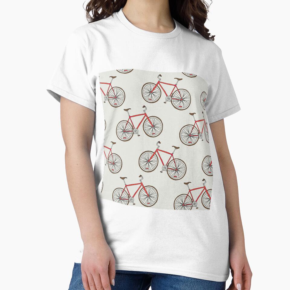Retro Red Bicycles by DarelliBeauty