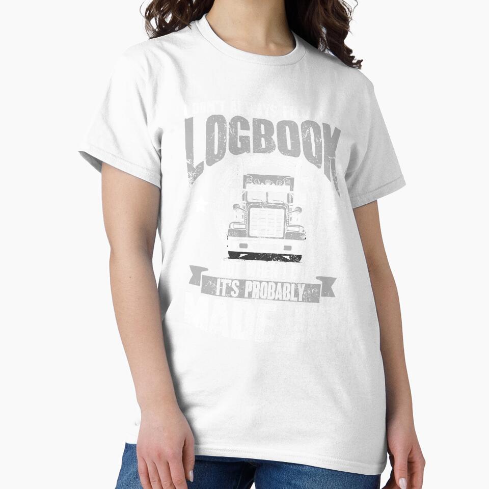 I dont always fill out a logbook but when I do Its probably made up Trucker Logbook by Captain Mood
