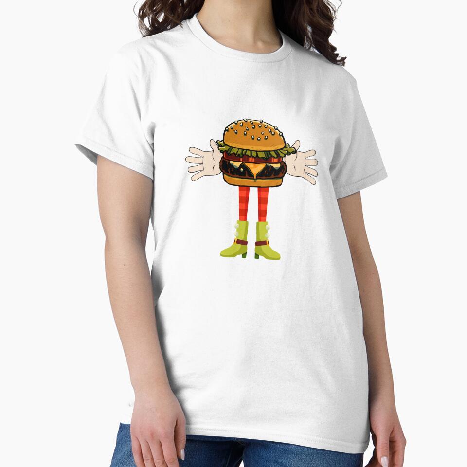 Cool hamburger art men - Cute kawaii burgermen by Akimatax ✯✯✯✯✯