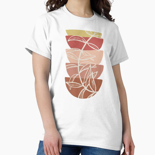 Abstract Floral Leaf Design | Botanical Geometric Shapes by EarthBoho