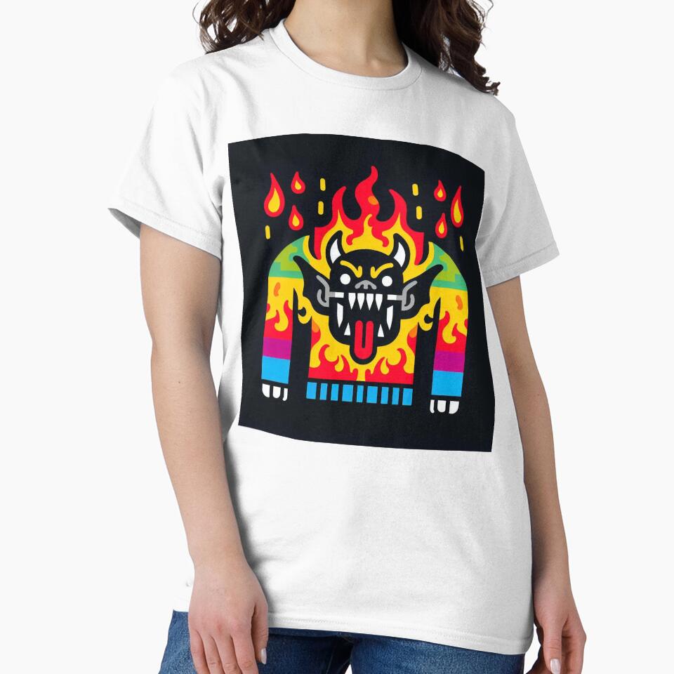 Scary Halloween - Ugly Sweater Art - 013 by sagaofsilence