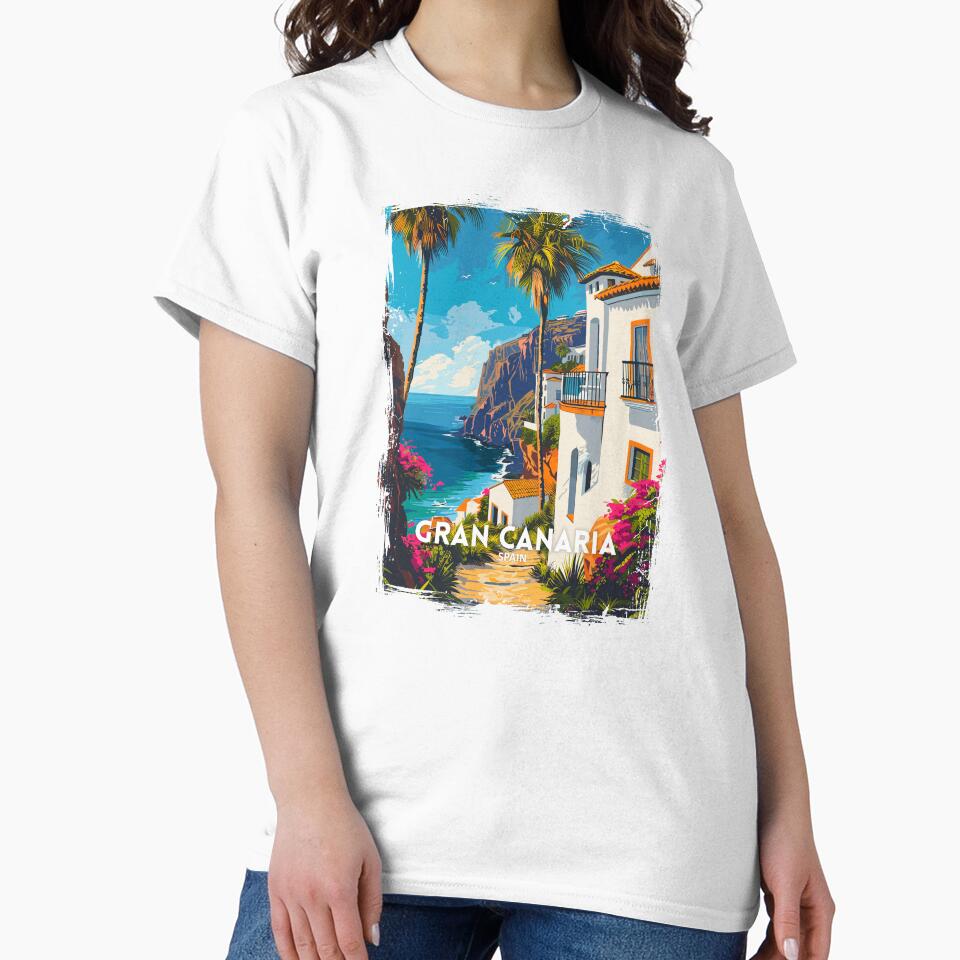 Gran Canaria Spain - Travel art by Marciolini