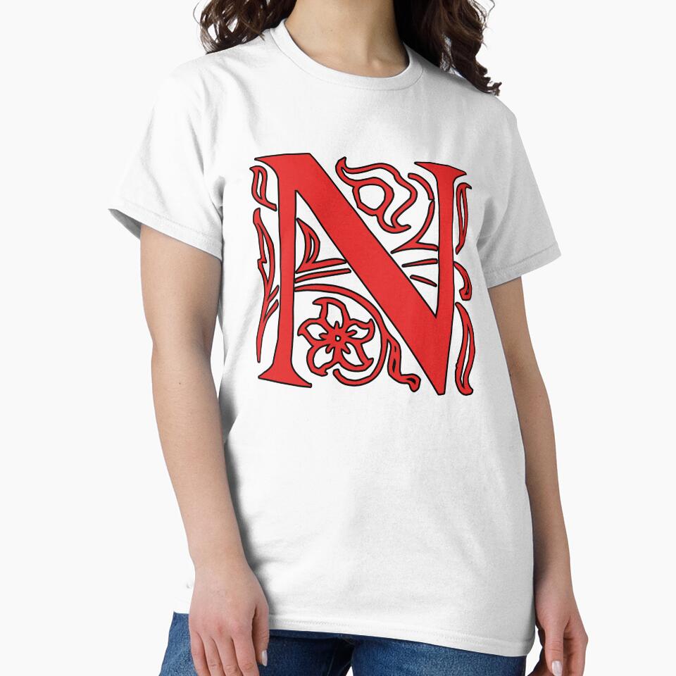 Initial monogram N by Creative-draw