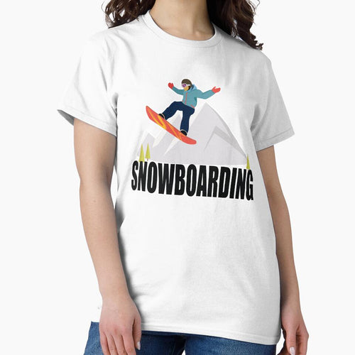 Activities Outdoor Adventure Snowboarding Gift by TTFMerch