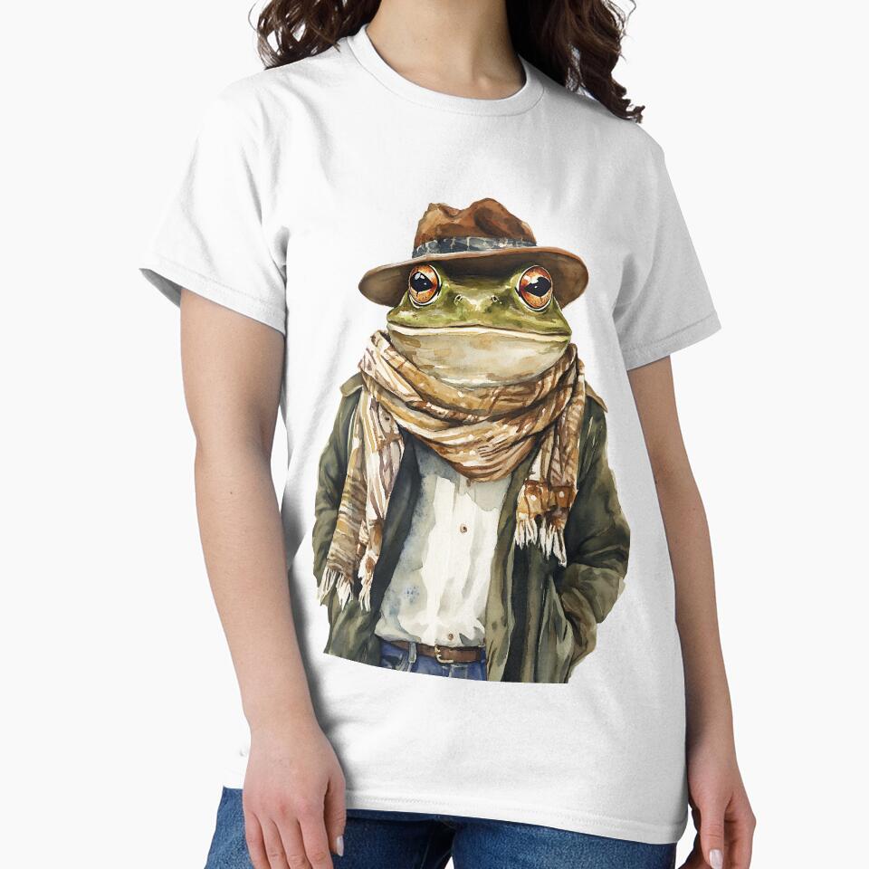 Cottagecore Frog by bapupa