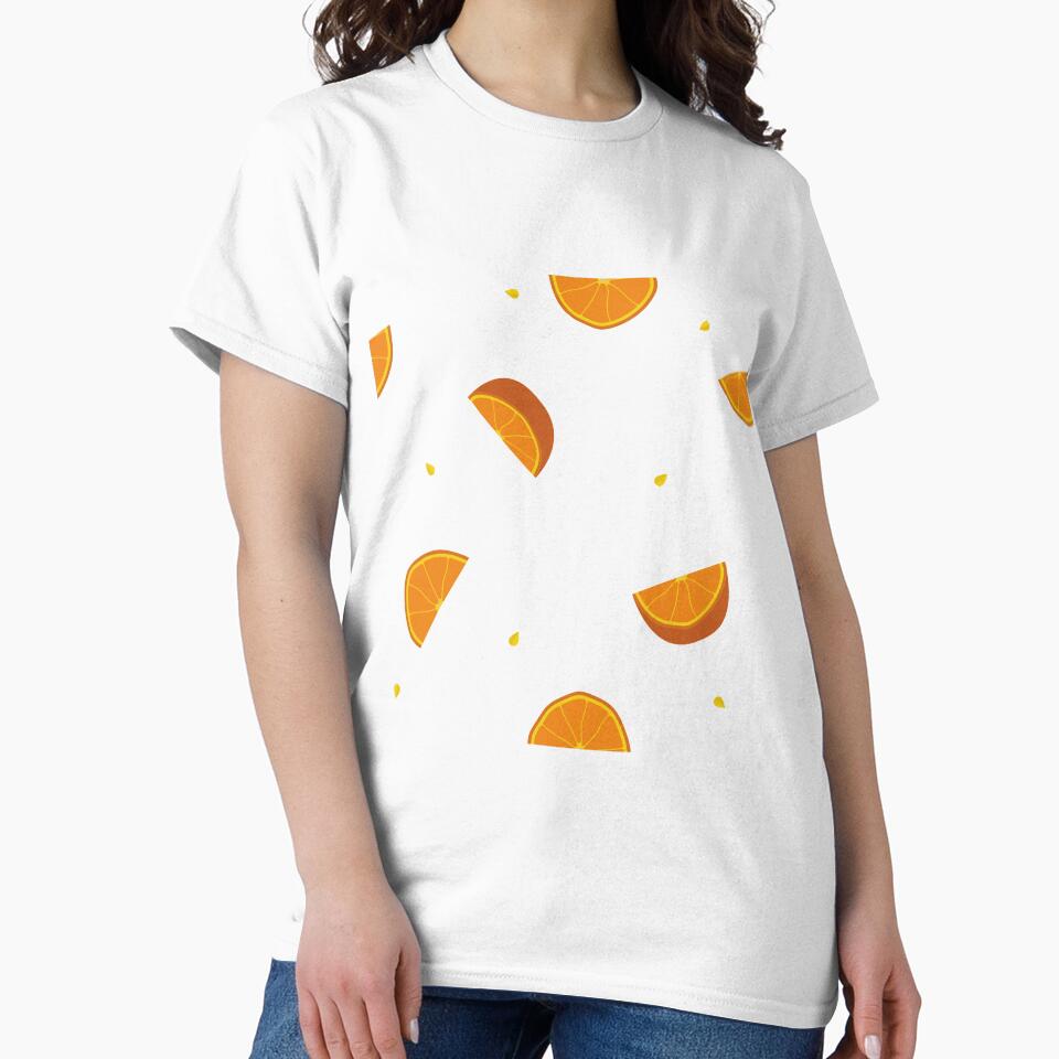 1980s Cute Summer Citrus Fruit Orange by IamTrending