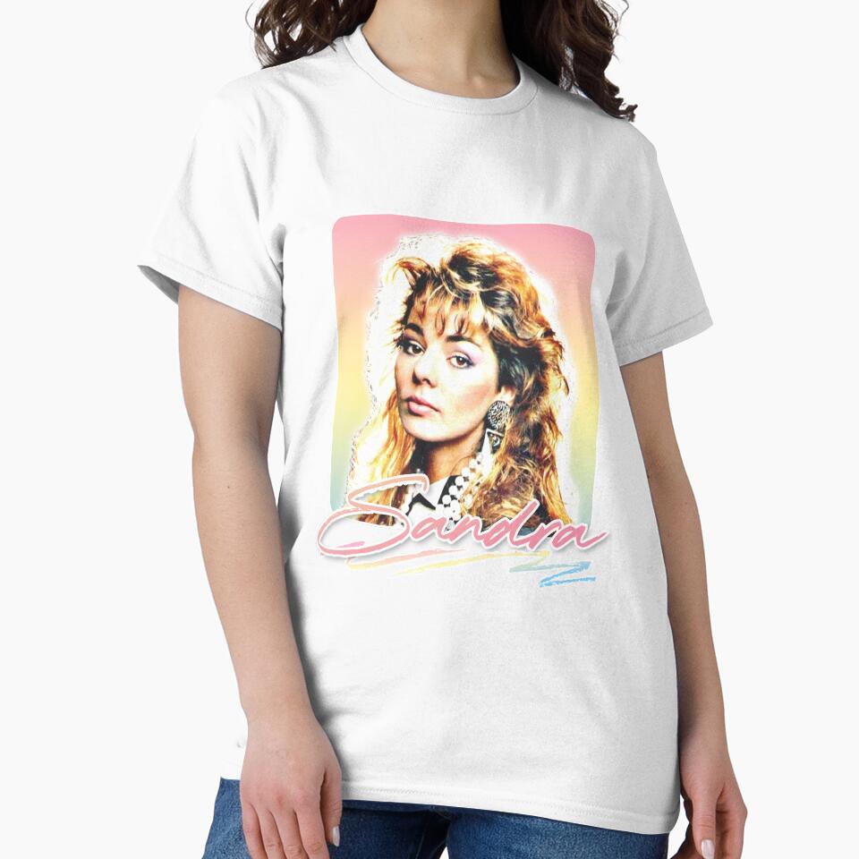 Sandra Cretu ///  80s Retro Fan Art Design by AestheticNow