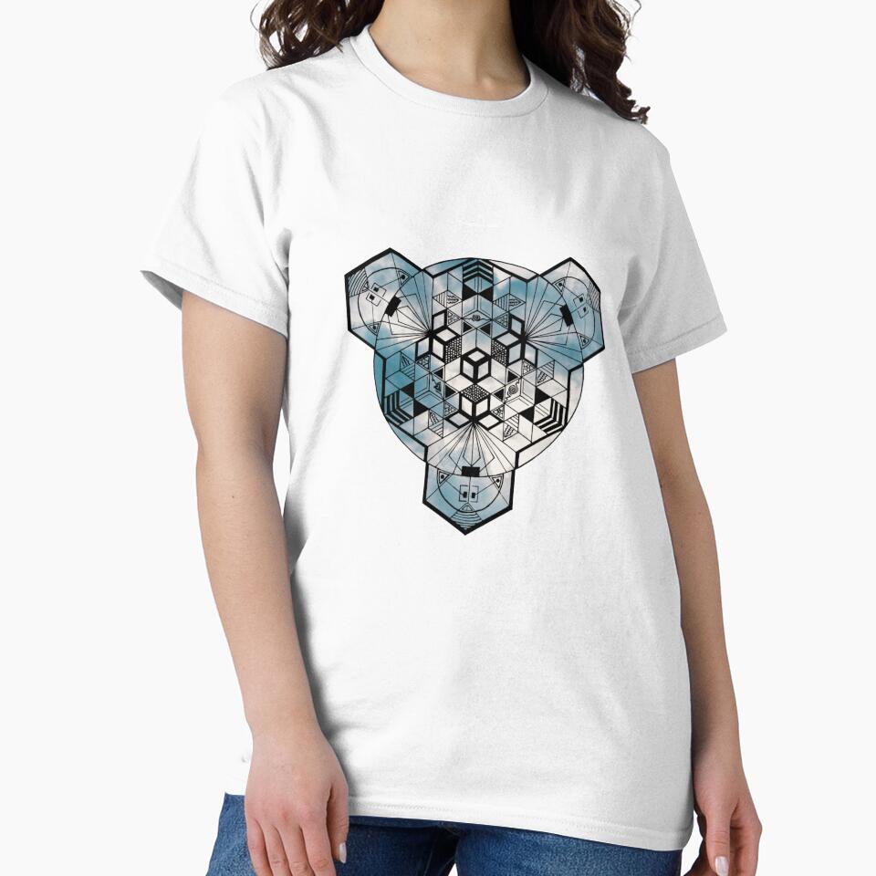 Kuma Cloudy Arabic Cube Mandala Resized by createVisions