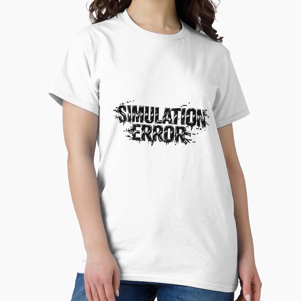 Simulation Error - Glitch Text Art by Antonrec86